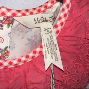 Haut Fille Matilda Jane – Manches 3/4, Thème Deer (Cerf), Taille 4 (État Correct)